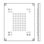 All Parts Semiconductors Memory Flash MT29F4G08ABBDAHC-IT:D by Micron