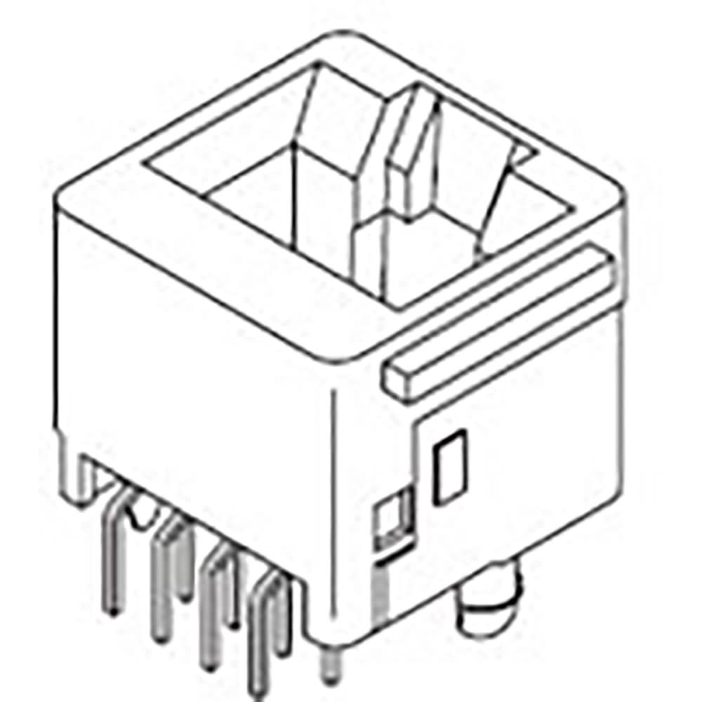 All Parts Connectors Modular Connectors Modular, Plugs & Jacks 42878-6362 by Molex