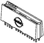 All Parts Connectors Card Edge 45911-0018 by Molex