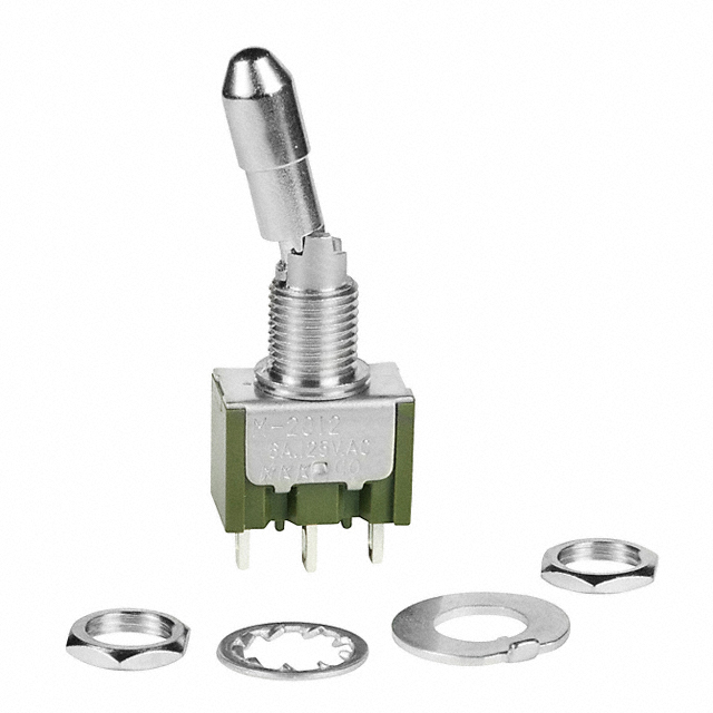 All Parts Industrial Control Switches Toggle M2012LL1W01 by NKK Switches