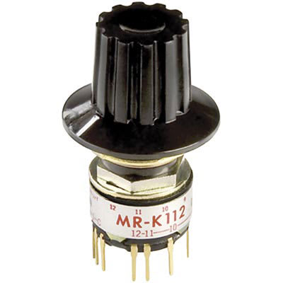 All Parts Industrial Control Switches Rotary MRK112-A by NKK Switches