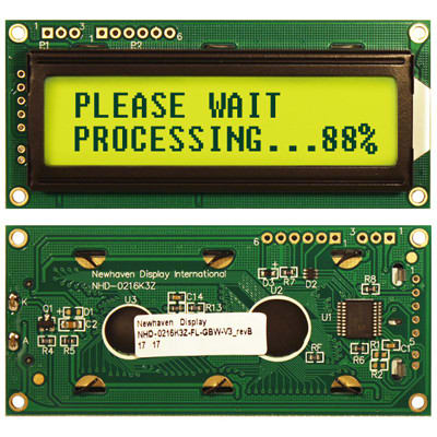 NHD-0216K3Z-FL-GBW-V3 by Newhaven Display