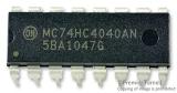 All Parts Semiconductors Logic Counters MC74HC4040ANG by Onsemi