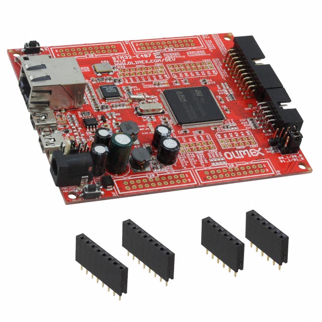 All Parts Semiconductors Microprocessors Development Kits Primary Platform STM32-E407 by Olimex