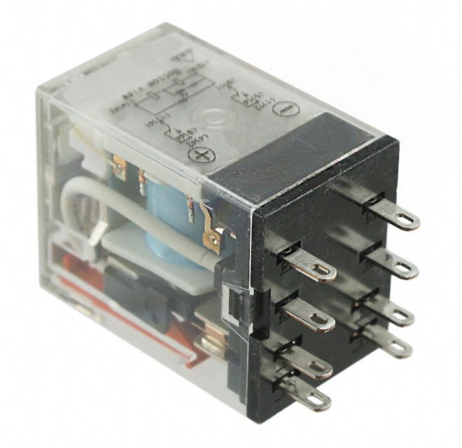 All Parts Industrial Control Panel Instrumentation Timers General Purpose MY2N-D2-DC24 by Omron Automation and Safety
