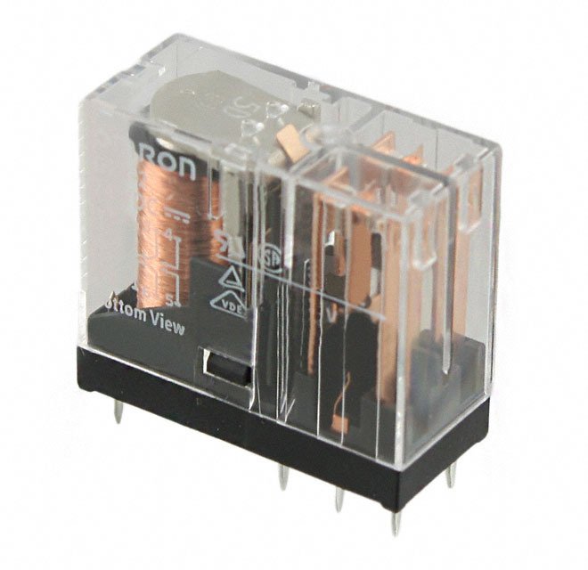 All Parts Industrial Control Relays, I-O Modules Relays and Accessories Industrial - General Purpose G2R-2-DC48 by Omron