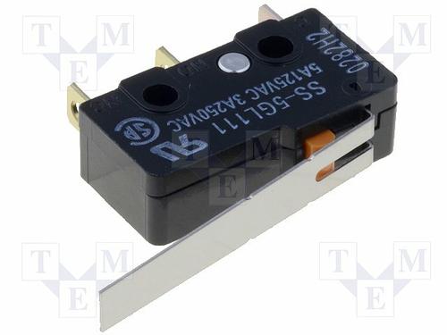 All Parts Industrial Control Switches Basic - Snap Action - Limit SS-5GL111 by Omron