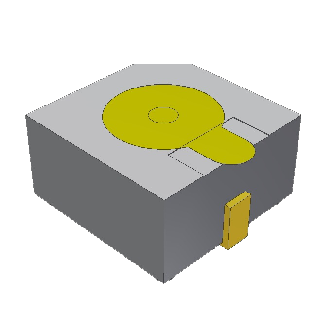 All Parts Sound Input-Output Speakers Buzzers SMI-1324-TW-5V-3-R by PUI Audio