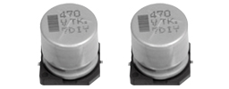 All Parts Passive Components Capacitors Aluminium Electrolytic Capacitors EEETKC102UAQ by Panasonic