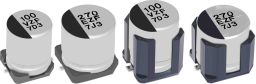 All Parts Passive Components Capacitors Aluminium Electrolytic Capacitors EEHZF1H101V by Panasonic