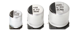 All Parts Passive Components Capacitors Aluminium Electrolytic Capacitors EEE-TC1V221P by Panasonic