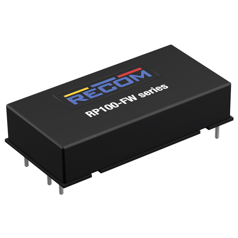 Isolated DC-DC Converters - Through Hole RP100-2412SFW/N by Recom Power