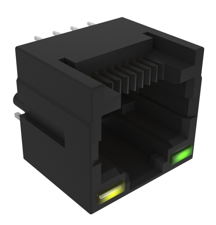 Modular Connectors - Ethernet Connectors RJE881880440 by Amphenol