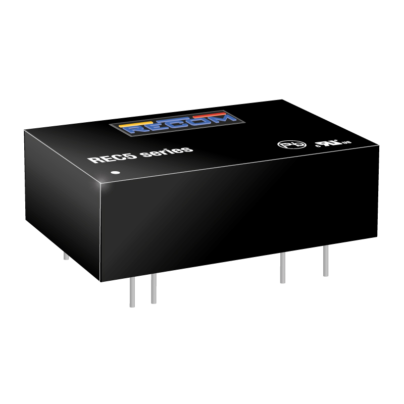 All Parts Power Products Voltage Converters, Inverters, Transformers DC-DC Converters REC5-4812SRWZ/H6/C/M by Recom Power