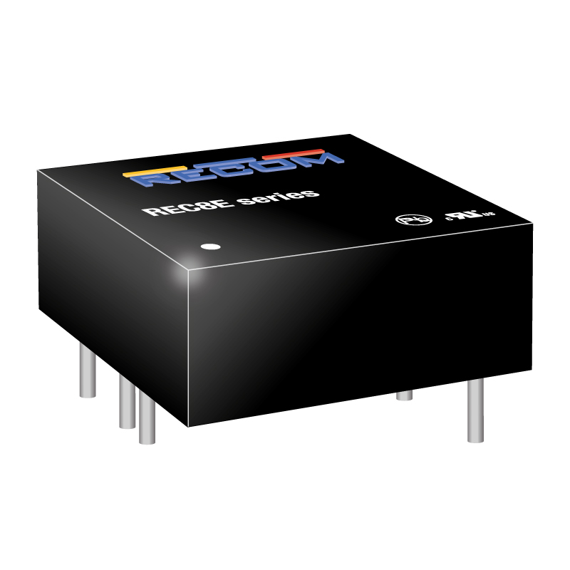 Power Products Voltage Converters, Inverters, Transformers DC-DC Converters REC8E-4815D/CTRL/X1 by Recom Power