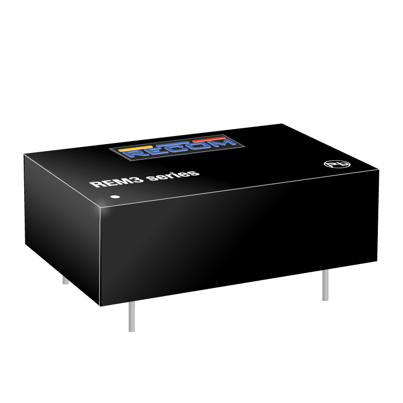 All Parts Power Products Voltage Converters, Inverters, Transformers DC-DC Converters REM3-2424S/C by Recom Power