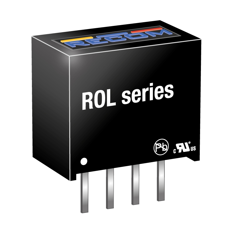 All Parts Semiconductors Power Management DC - DC Converters ROL-1205S/P by Recom Power