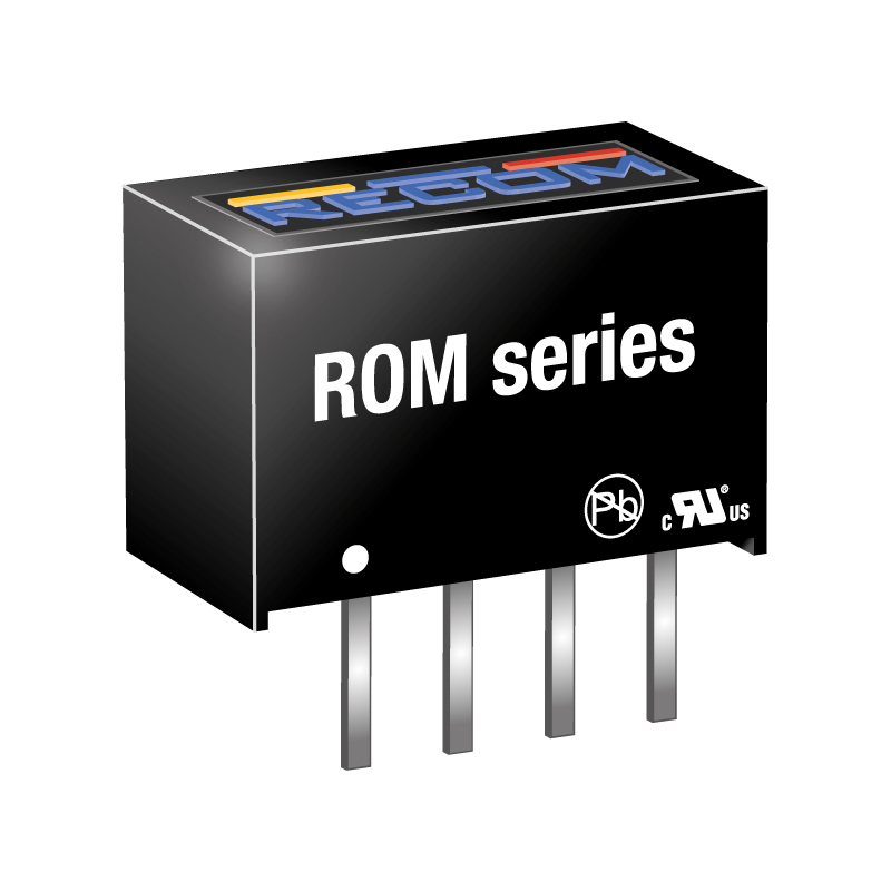 All Parts Power Products Voltage Converters, Inverters, Transformers DC-DC Converters ROM-1212S/P by Recom Power
