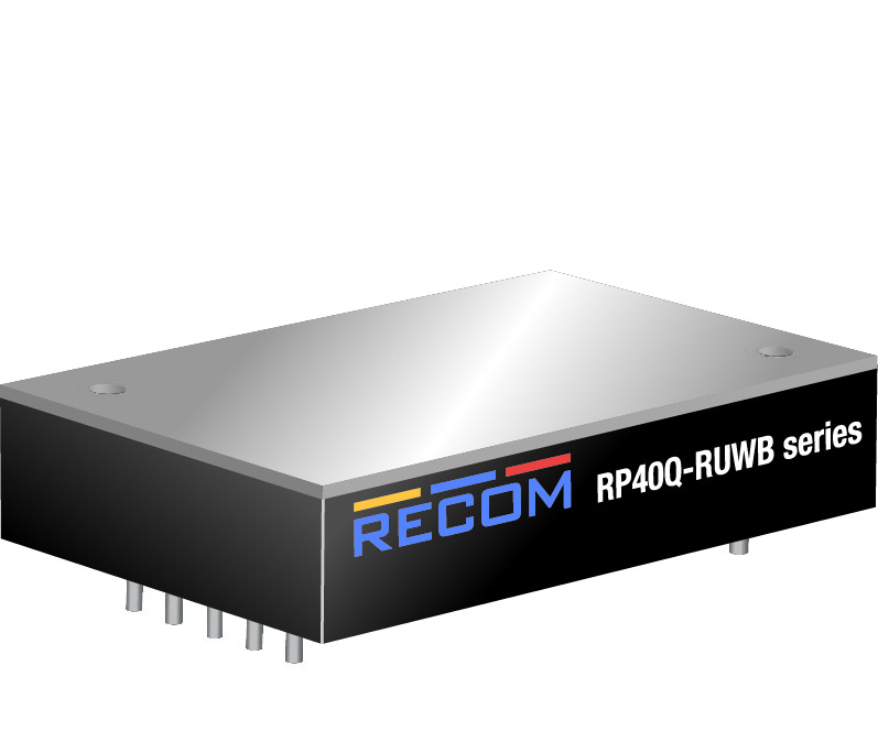 All Parts Power Products Voltage Converters, Inverters, Transformers AC-DC Converters RP40Q-11005SRUWB/N-HC by Recom Power