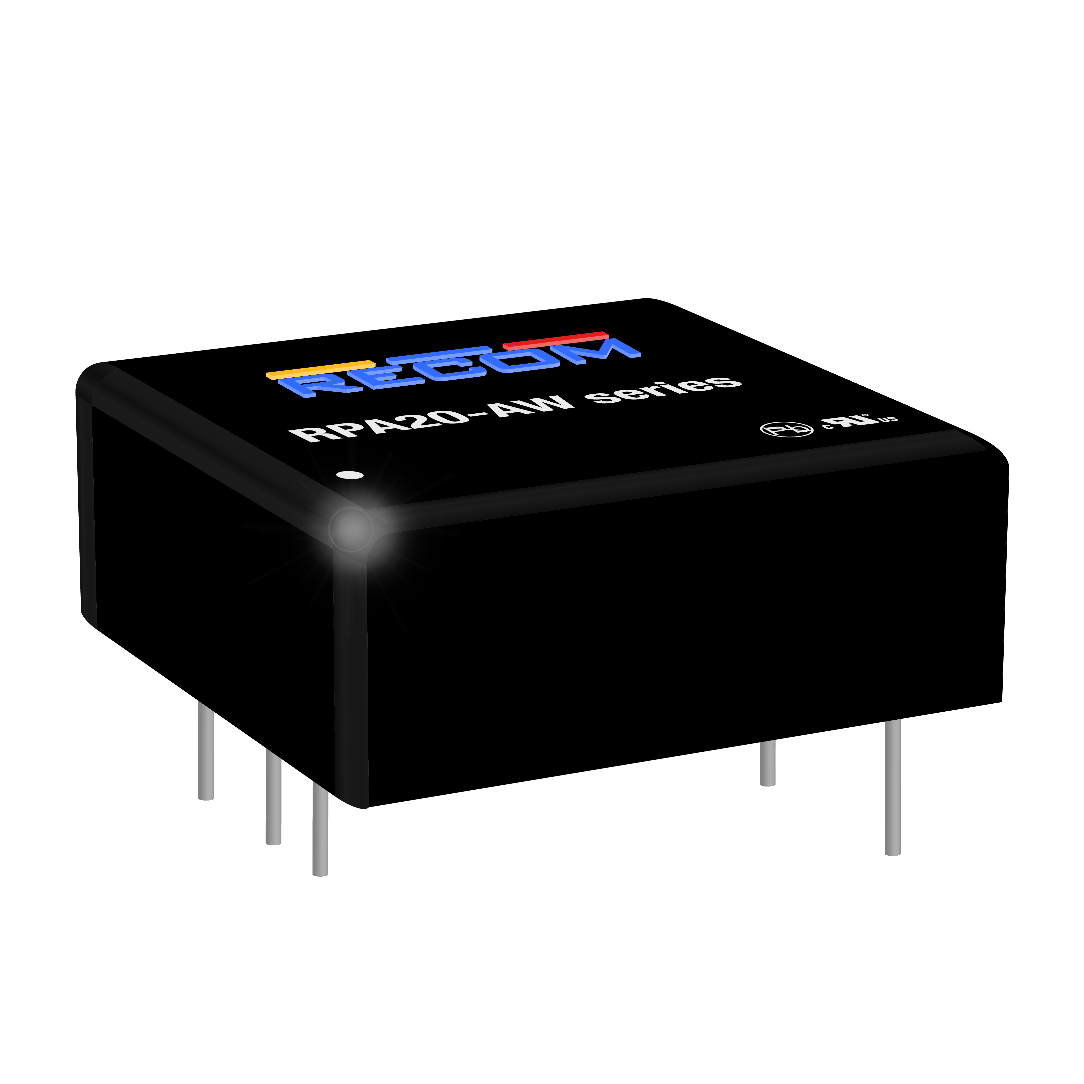 All Parts Power Products Voltage Converters, Inverters, Transformers DC-DC Converters RPA20-2405SAW/N by Recom Power