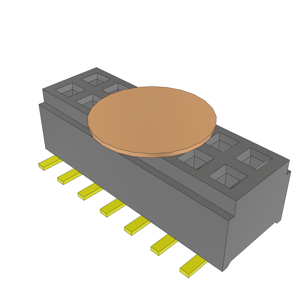 CLM-107-02-G-D-K-FR by Samtec