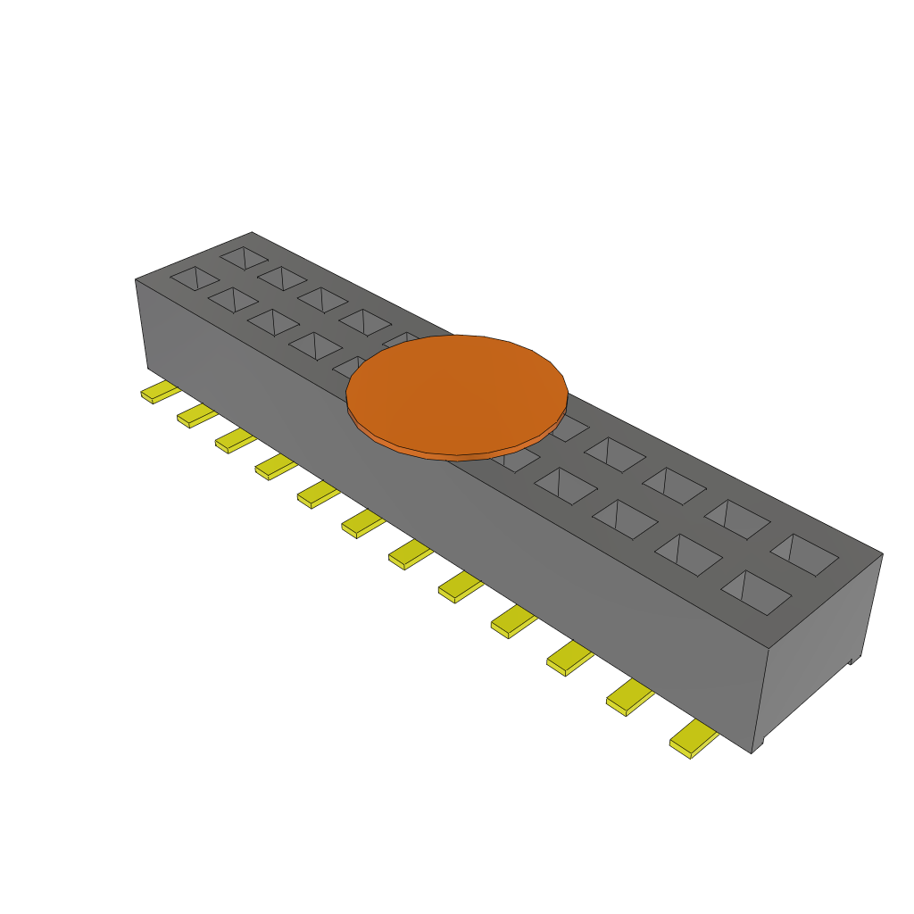 CLP-112-02-G-D-BE-A-K-FR by Samtec
