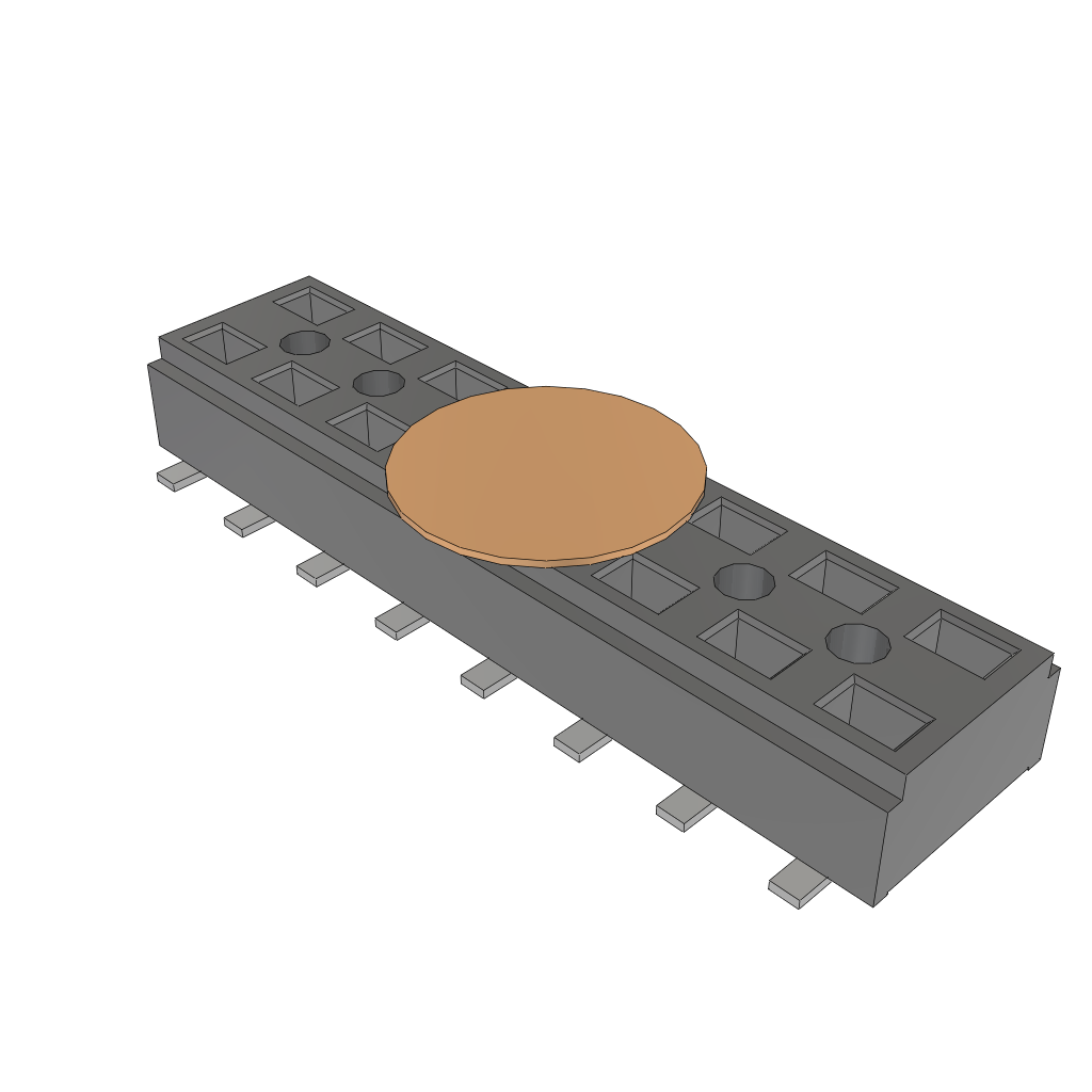 CLT-108-02-L-D-BE-A-K-FR by Samtec