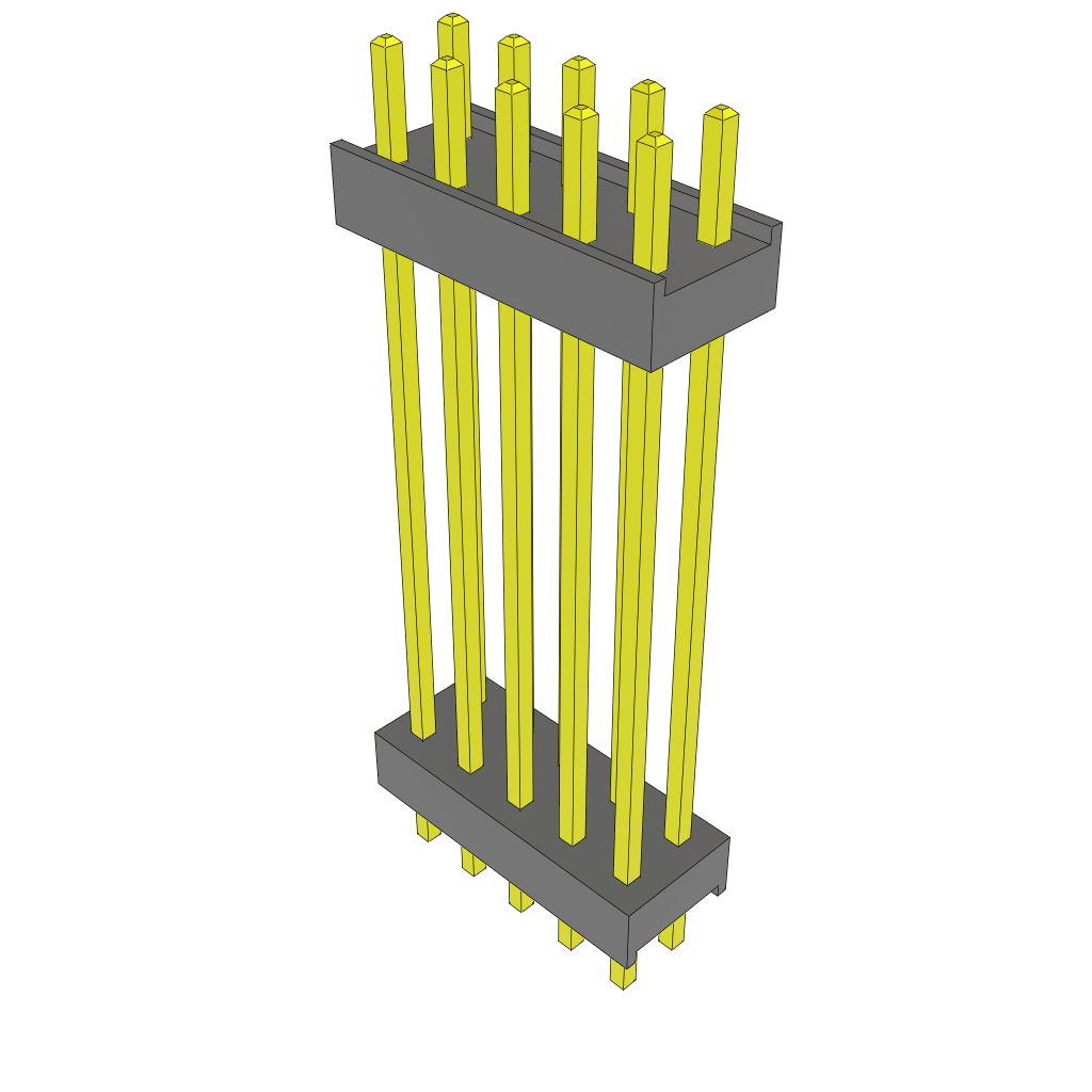 All Parts Connectors Backplane Connectors Hard Metric Connectors DW-05-13-T-D-995 by Samtec