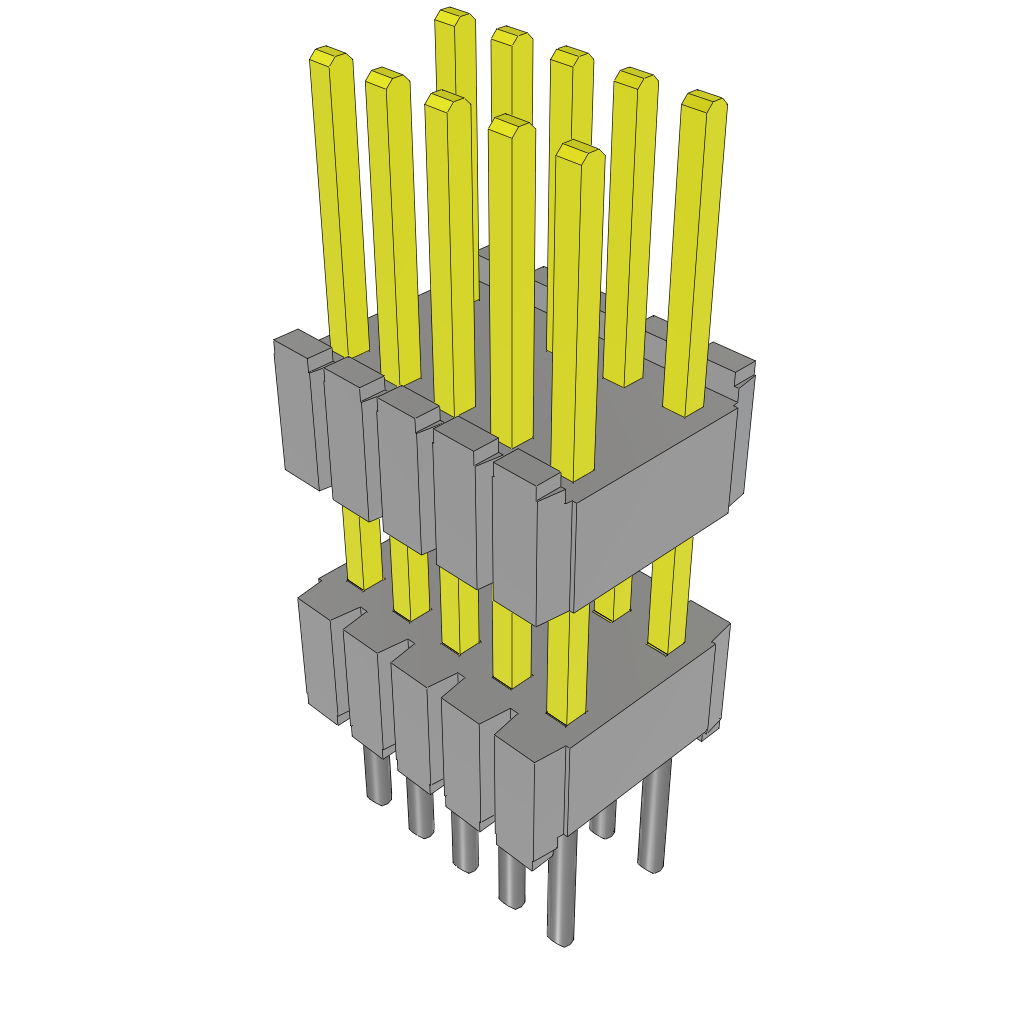 All Parts Connectors Backplane Connectors Hard Metric Connectors DWM-05-55-L-D-310 by Samtec