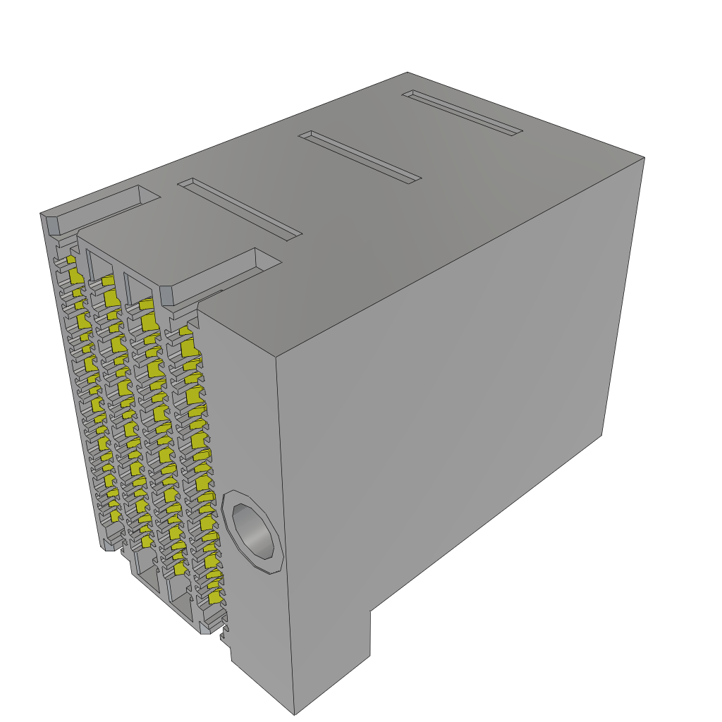 All Parts Connectors AMC EBTF-6-08-2.0-S-RA-1-R by Samtec