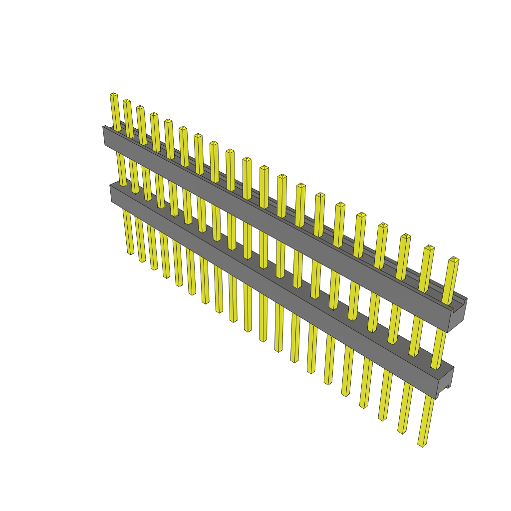 All Parts Connectors Backplane Connectors Hard Metric Connectors EW-20-11-G-S-427 by Samtec