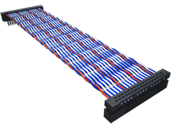 All Parts Cables and Wire Cable Assemblies and Patch Cords Ribbon Cables FMTP-16-D-08.77-01 by Samtec