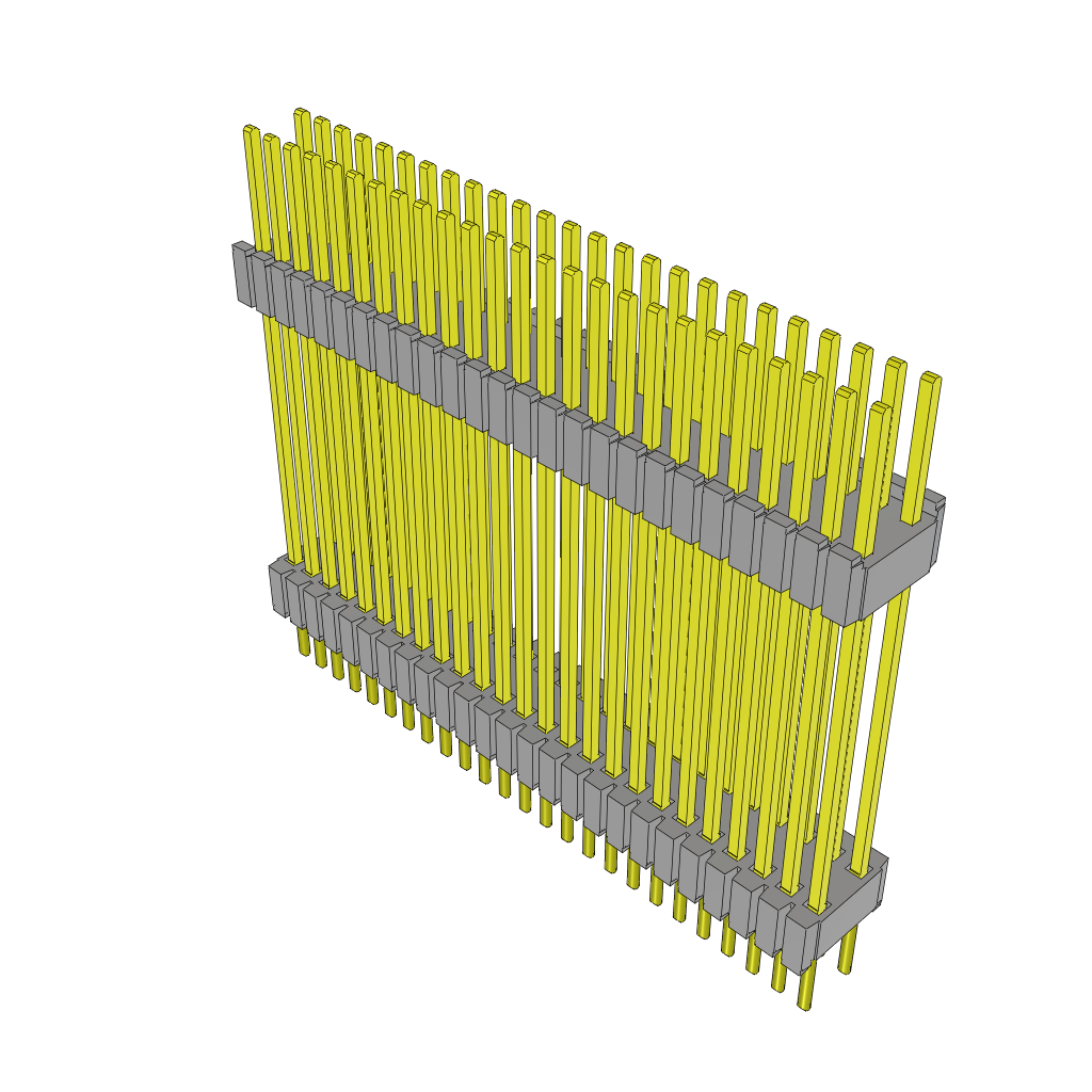 All Parts Connectors Backplane Connectors Hard Metric Connectors HDWM-25-61-G-D-740 by Samtec