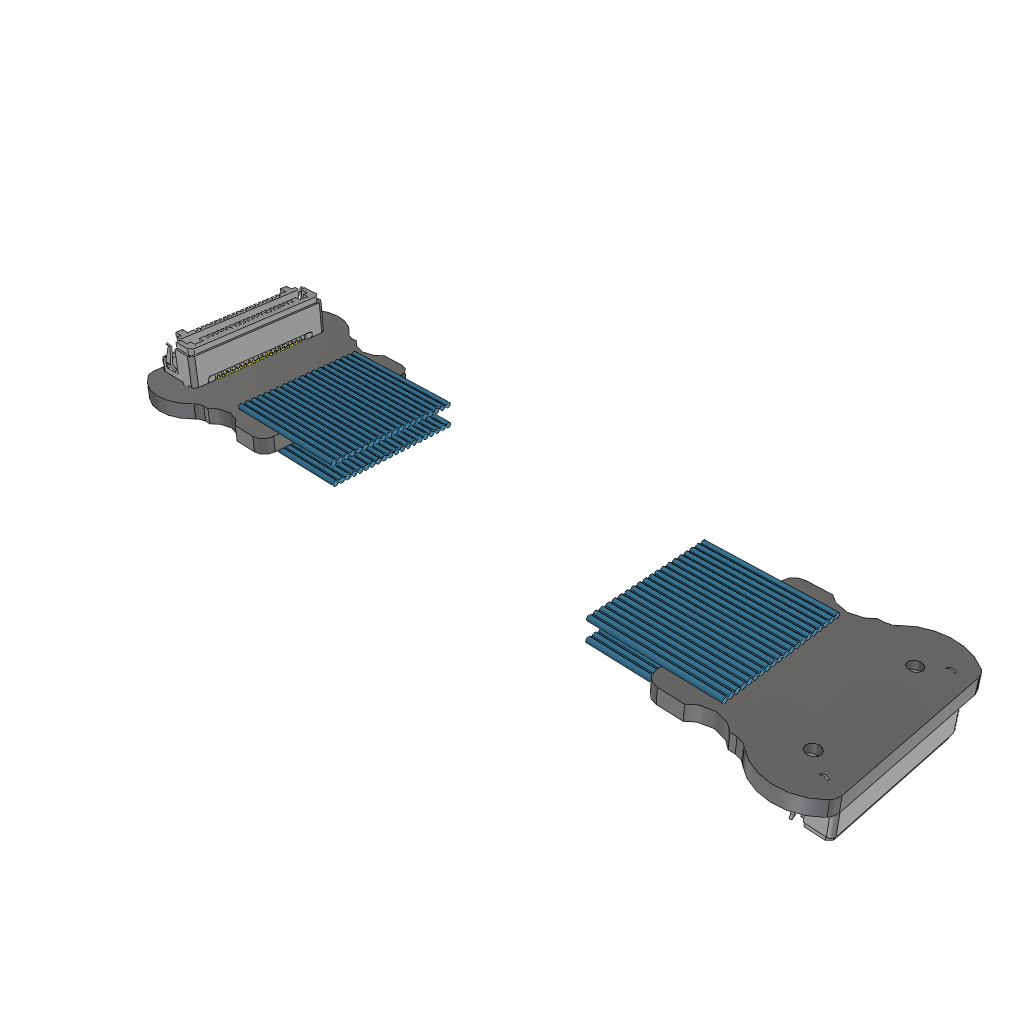 All Parts Connectors Coaxial Cable Connectors HLCD-20-15.75-TL-BL-4 by Samtec