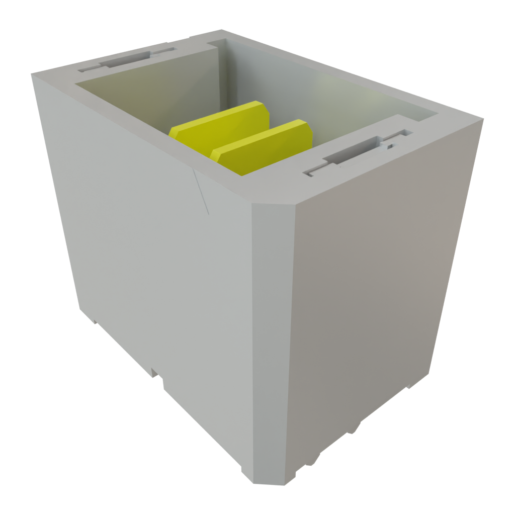 All Parts Connectors Micro Rugged Connector UMPT-02-06.5-L-V-S-W-TR by Samtec