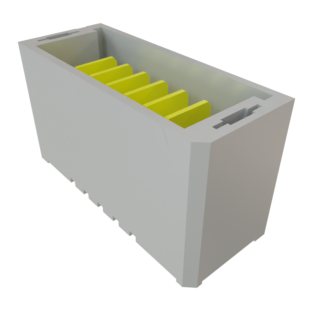 All Parts Connectors Micro Rugged Connector UMPT-06-07.5-L-V-S-TR by Samtec