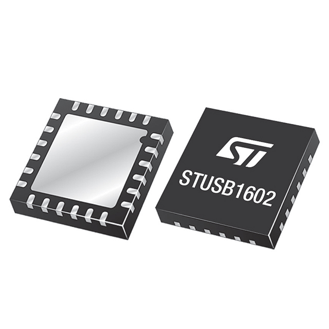 All Parts Semiconductors Power Management STUSB1602AQTR by STMicroelectronics