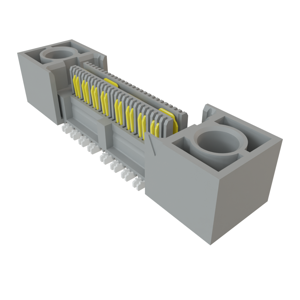 All Parts Connectors Power and Signal connectors QFS-016-04.25-L-D-DP-A-GP by Samtec