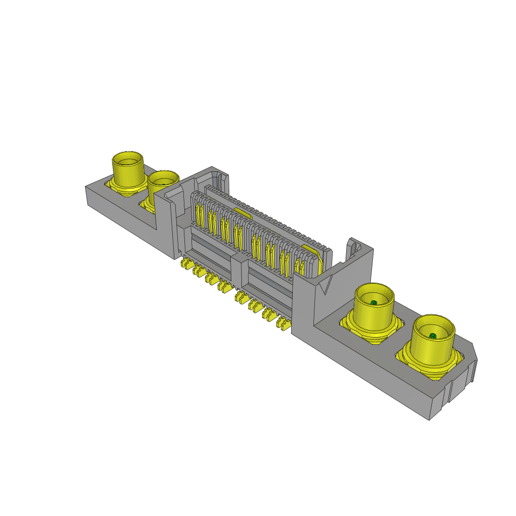 All Parts Connectors Power and Signal connectors QFS-016-04.25-L-D-DP-RF2 by Samtec