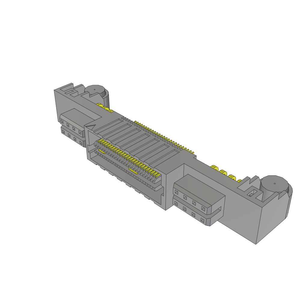 All Parts Connectors Power and Signal connectors QFS-026-01-SL-D-RA-PC8 by Samtec
