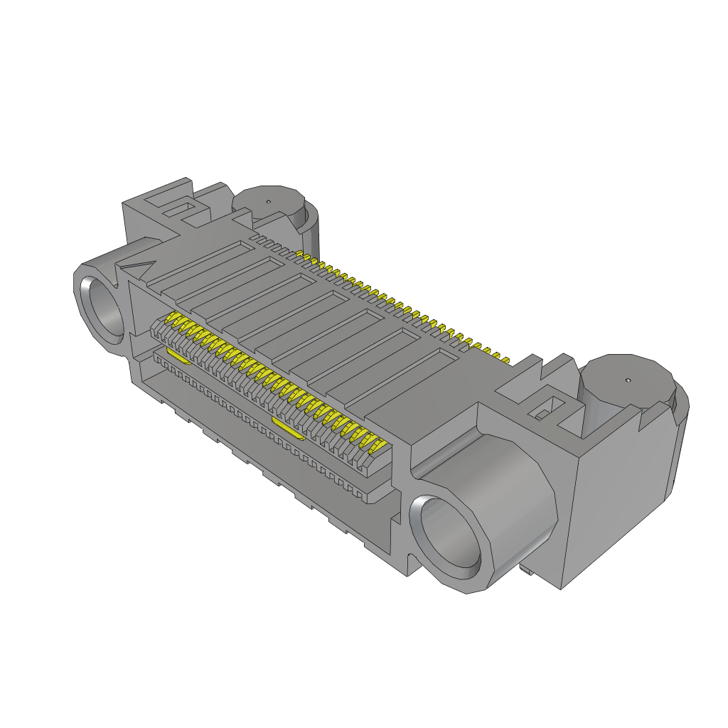 All Parts Connectors Power and Signal connectors QFS-026-02-SL-D-RA by Samtec
