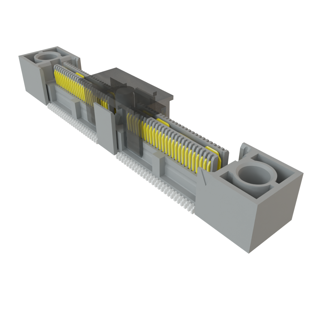 All Parts Connectors Power and Signal connectors QFS-052-04.25-L-D-A-GP-P-TR by Samtec