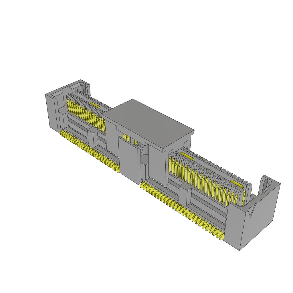 All Parts Connectors Power and Signal connectors QFS-052-04.25-L-D-P by Samtec