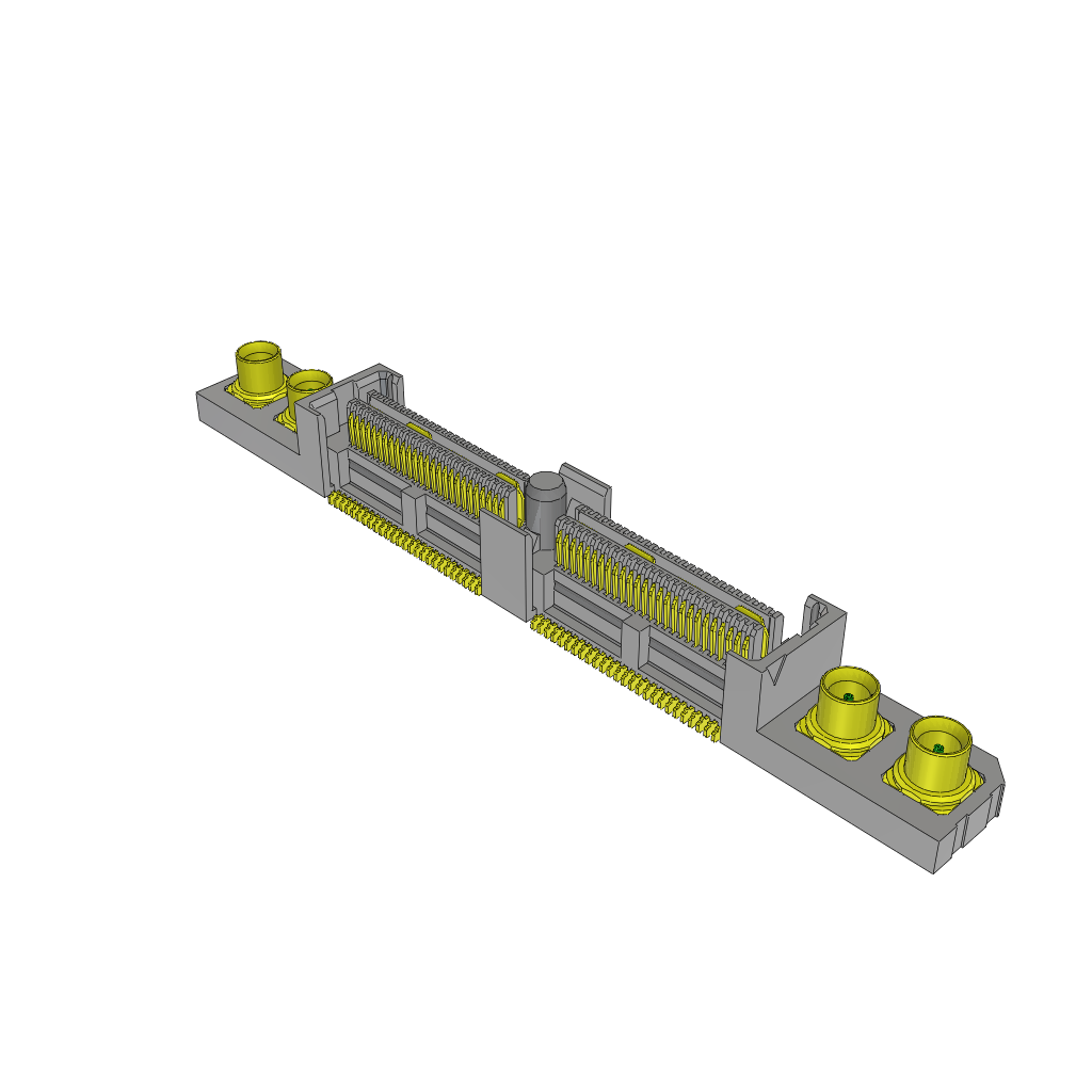 All Parts Connectors Power and Signal connectors QFS-052-04.25-L-D-RF2 by Samtec