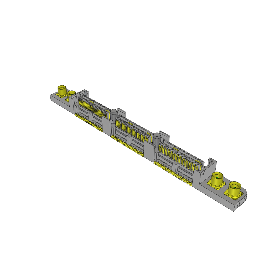 All Parts Connectors Power and Signal connectors QFS-078-04.25-L-D-RF2 by Samtec