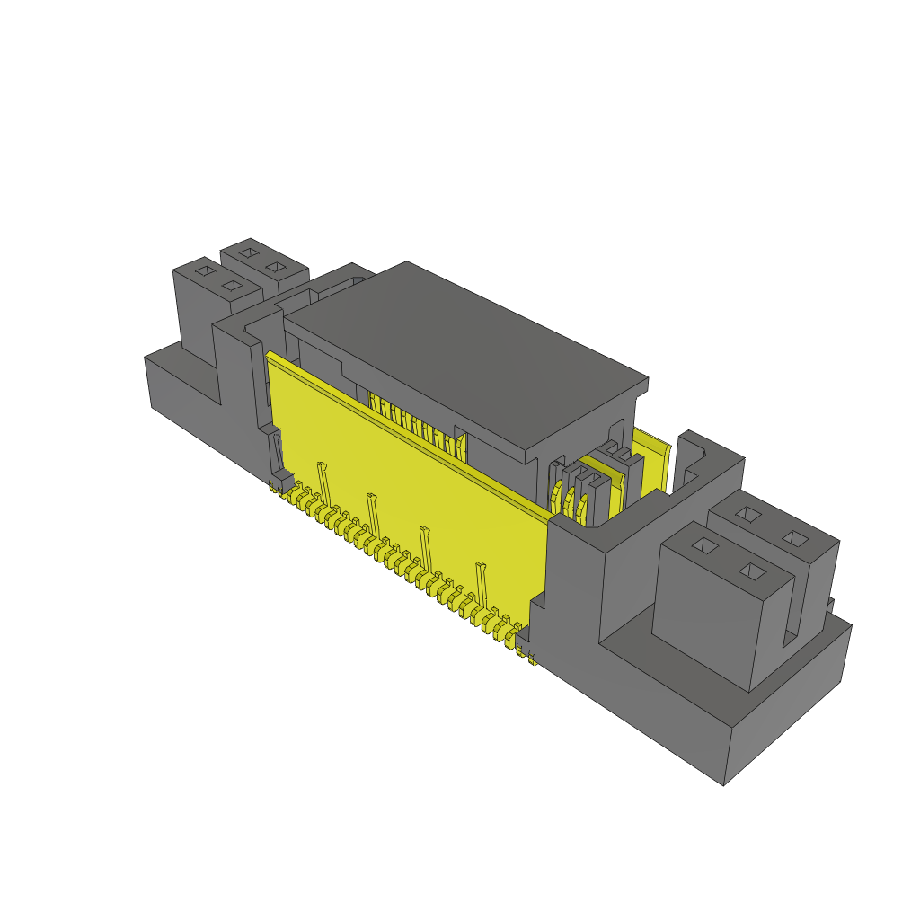 All Parts Connectors Power and Signal connectors QFSS-026-04.25-L-D-PC4-P by Samtec