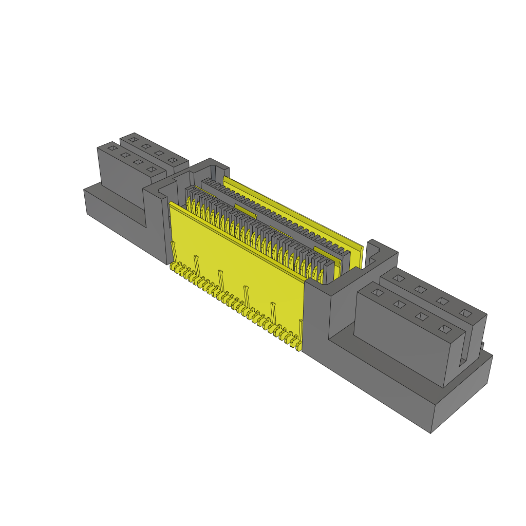 All Parts Connectors Power and Signal connectors QFSS-026-04.25-L-D-PC8 by Samtec