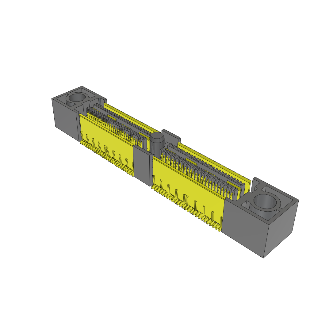 All Parts Connectors Power and Signal connectors QFSS-032-04.25-H-D-DP-A-GP by Samtec