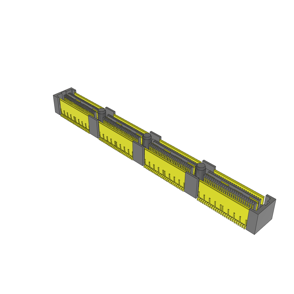 All Parts Connectors Power and Signal connectors QFSS-064-04.25-L-D-DP by Samtec