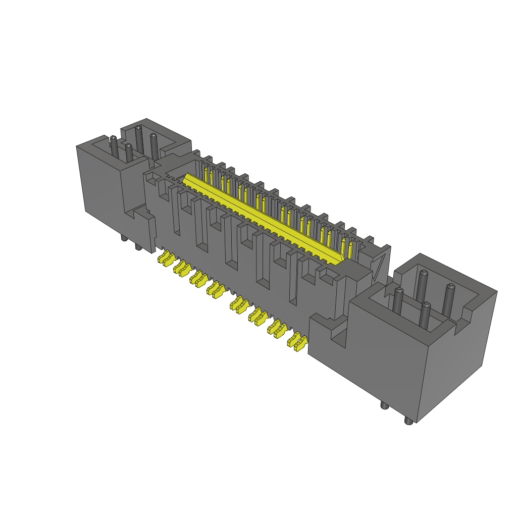 All Parts Connectors Power and Signal connectors QMS-016-06.75-L-D-DP-PT4 by Samtec